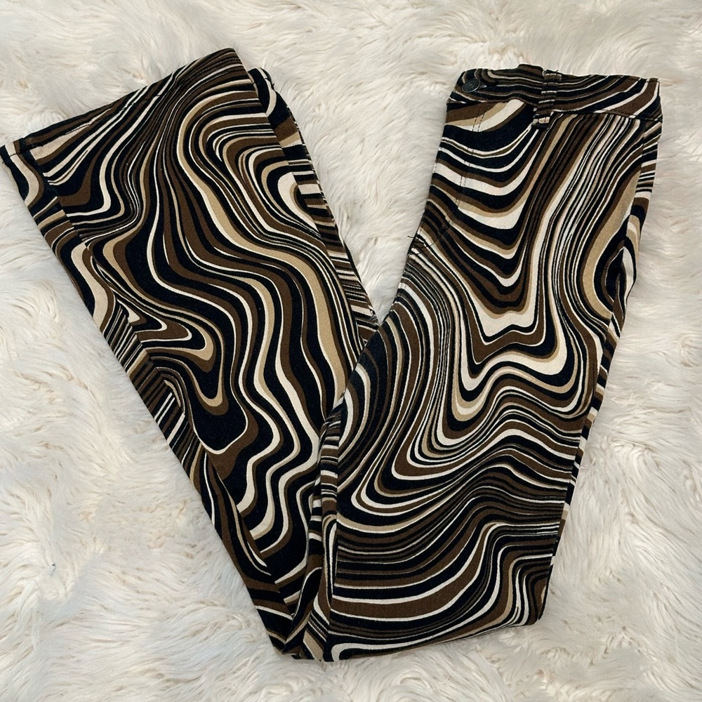 Motel Rocks Zoven Trouser in 70’s Ripple